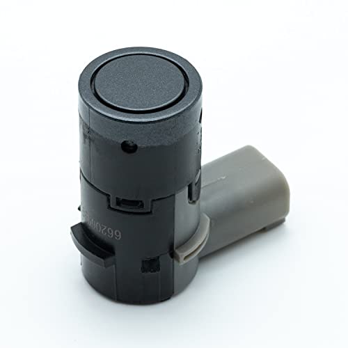 Parksensor für BMW 5er E60 Limousine E61 Touring lackiert in Wagenfarbe PDC Einparkhilfe Hinten (Platingrau A68) von JS-Sensonics