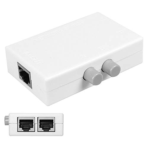 CY Netzwerk-LAN-Switch RJ45-Splitter-Switch UTP RJ45-LAN-CAT-Netzwerk-Switch Interner externer Netzwerk-Umschalter von JSER