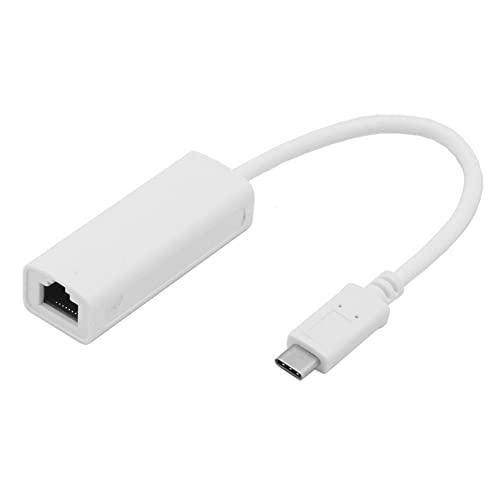 JSER USB-C Typ C USB 3.1 Stecker auf 100 m Ethernet-Netzwerk-LAN-Adapter für Apple MacBook & Laptop PC von JSER