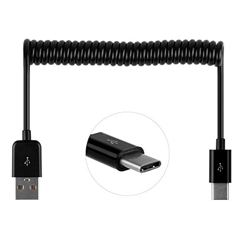 Xiwai 1M USB-C Typ C zu USB 2.0 Kabel 2A Flexibles Stretch-Datenkabel zum schnellen Aufladen von JSER