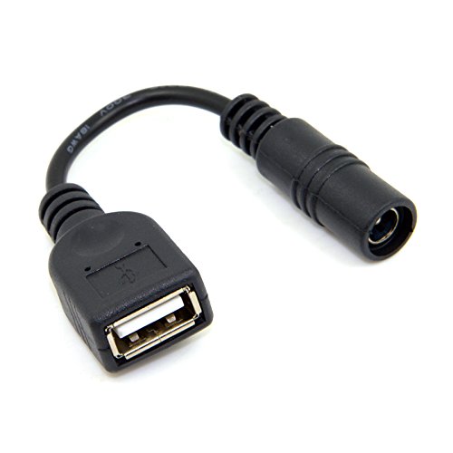 Xiwai 5 V USB Buchse auf DC Power Jack 5,5 2,1 mm Ladeadapter Kabel für Handy & Tablet Xiwai von JSER