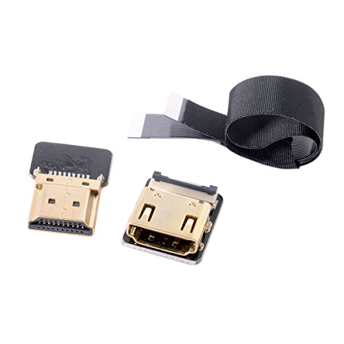 cyfpv gerade HDMI Typ A männlich zu weiblich FPC flach Kabel für HDTV Multicopter Aerial Photography 0.5M cyfpv gerade HDMI Typ A männlich zu weiblich FPC flach Kabel für HDTV Multicopter Aerial Photography 0.5M von JSER