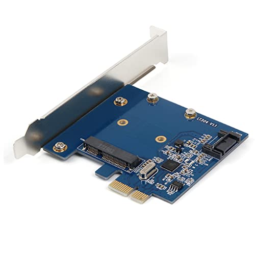 2 Port Soft für MSATA 6GB/S Pci-E Controller-Karte für Desktop-PC Unterstützung für W/ von JSGHGDF