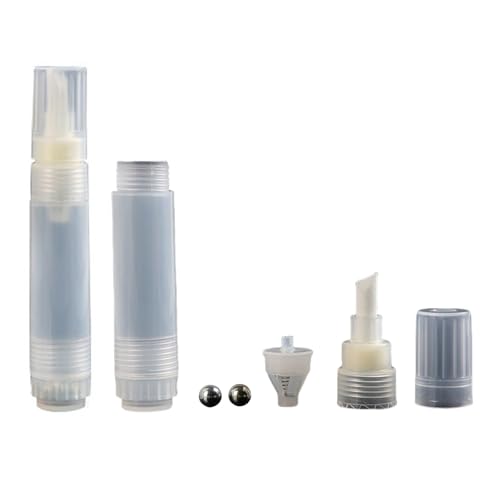 JSGHGDF 2 PCs 8 Mm Geneigter Leere Malerei Markierungen Kunstlieferungen Nachfüllbarer Farbpenser Acrylfarbenmarker Für Kunstmalereien von JSGHGDF