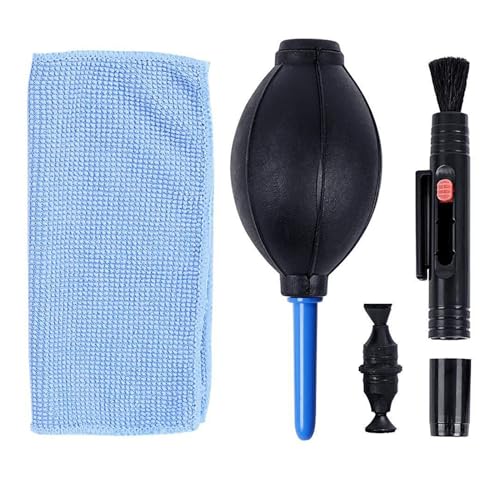 JSGHGDF 3-in-1-Reinigungssets Luftstaubgebläse Pumpen Objektivreiniger Stift Tuch Bürste Kameratastatur JSGHGDF 3-in-1-Reinigungssets Luftstaubgebläse Pumpen Objektivreiniger Stift Tuch Bürste Kameratastatur von JSGHGDF