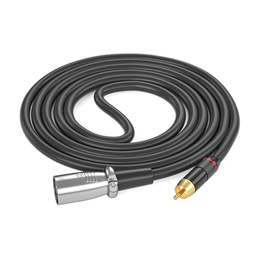 JSGHGDF 3pin Männliche/weibliche Hörkabel Für Lautsprecher Stromverstärker Schallausrüstung Multiple Size Professional JSGHGDF 3pin Männliche/weibliche Hörkabel Für Lautsprecher Stromverstärker Schallausrüstung Multiple Size Professional von JSGHGDF