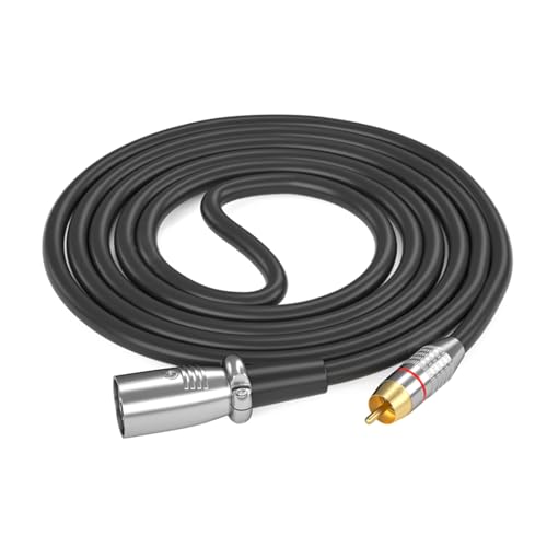 JSGHGDF 3pin Männliche/weibliche Hörkabel Für Lautsprecher Stromverstärker Schallausrüstung Multiple Size Professional JSGHGDF 3pin Männliche/weibliche Hörkabel Für Lautsprecher Stromverstärker Schallausrüstung Multiple Size Professional von JSGHGDF