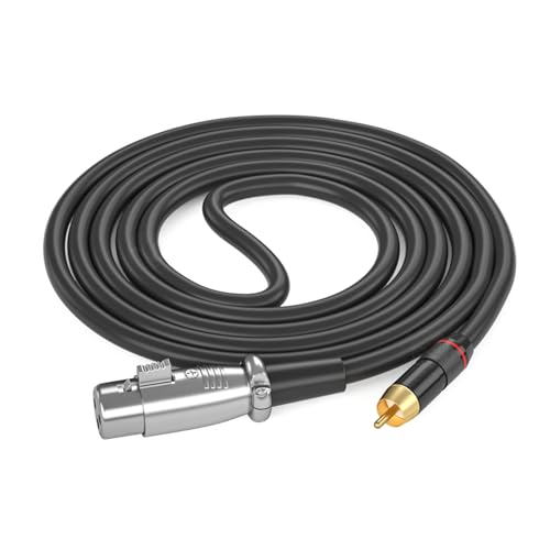 JSGHGDF 3pin Männliche/weibliche Hörkabel Für Lautsprecher Stromverstärker Schallausrüstung Multiple Size Professional JSGHGDF 3pin Männliche/weibliche Hörkabel Für Lautsprecher Stromverstärker Schallausrüstung Multiple Size Professional von JSGHGDF