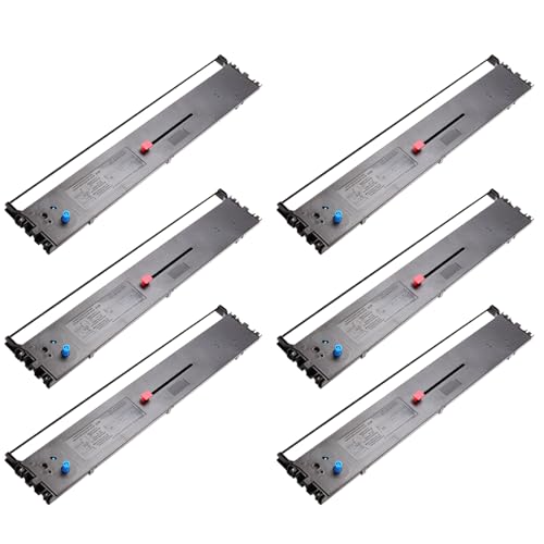 JSGHGDF 6Pcs Drucker Farbband OKI5860SP/OKI5660SP/OKI8660 Drucker Liefert Ersatz Drucker Farbband von JSGHGDF