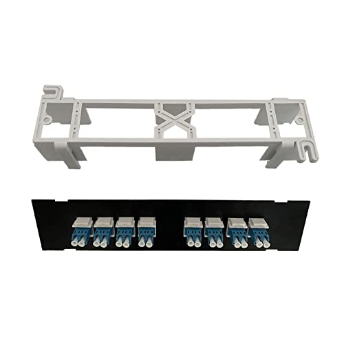 JSGHGDF 8-Port Wandmontage Rack Panel Wandmontagerahmen Platzsparend von JSGHGDF