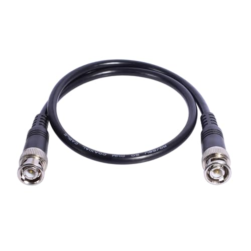 JSGHGDF BNC MALE TO MALE Extension Connectors Adapter Professional Koaxialkabelkabel Kabelstecker Für Videoversicherungskamera CCTV von JSGHGDF