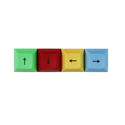 JSGHGDF Elegantes Tastenkappen-Set, Tastaturen, DSA-7,42 mm Höhe, Farbstoffsubbed Keycap WASD-Pfeil-Tastenkappe, einfach von JSGHGDF