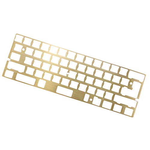 JSGHGDF Mechanische Tastatur, 60 mm, Messing-Positionierungsplatte, Unterstützung für GH60 PCB, 60 % JSGHGDF Mechanische Tastatur, 60 mm, Messing-Positionierungsplatte, Unterstützung für GH60 PCB, 60 % von JSGHGDF