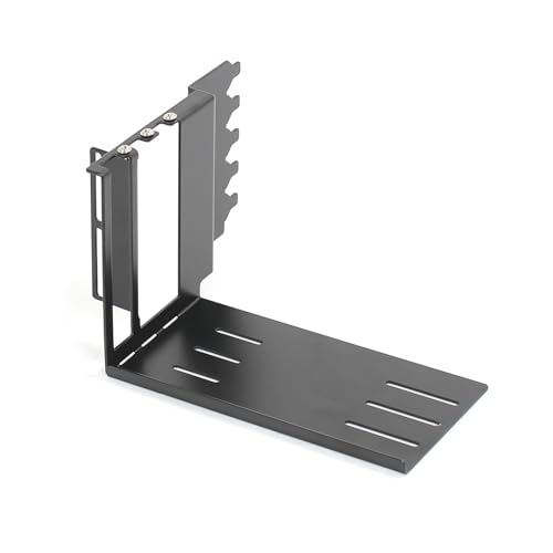 JSGHGDF SXJ-B Halterung für Grafikkarte, Metall, robust, Halterung für vertikalen PC von JSGHGDF