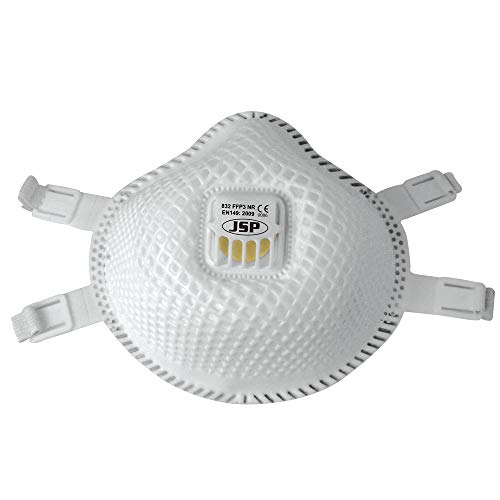 JSP Flexinet™-Maske FFP3 mit Ventil - (832) - Schachtel mit 5 Stück (BER130-001-M00) von JSP