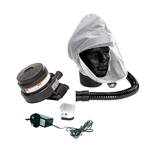 JSP Jetstream Switch and Go Gas-/Vapour GV-X Version Atemschutzmaske mit Nylonhaube (CCA620-211-100) von JSP