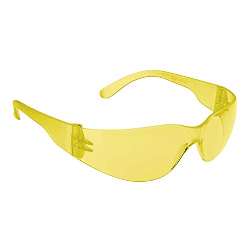 JSP Stealth 7000, Schutzbrille, gelber Rahmen und gelbe hartbeschichtete Gläser (ASA430-020-200) von JSP