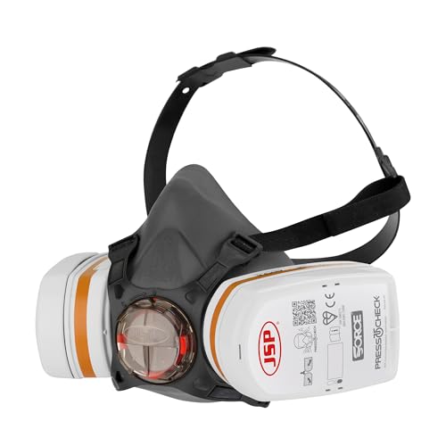 JSP bht0b3–0l5-n00 Force 8 Halbmaske mit Drücken um zu überprüfen, Maskenset A2P3 Filter JSP bht0b3–0l5-n00 Force 8 Halbmaske mit Drücken um zu überprüfen, Maskenset A2P3 Filter von JSP