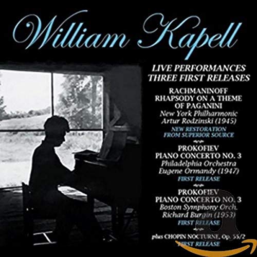 William Kapell - Live Performances. Three First Releases von JSP