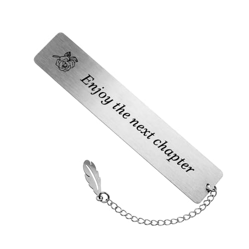 JSRQT Metall Lesezeichenl Bookmark,Absolvent Geschenk Für Damen Männer Abschiedsgeschenk Kollegen Retirement Lesezeichen als Ruhestand für Lehrer,Freunde Kollegen von JSRQT