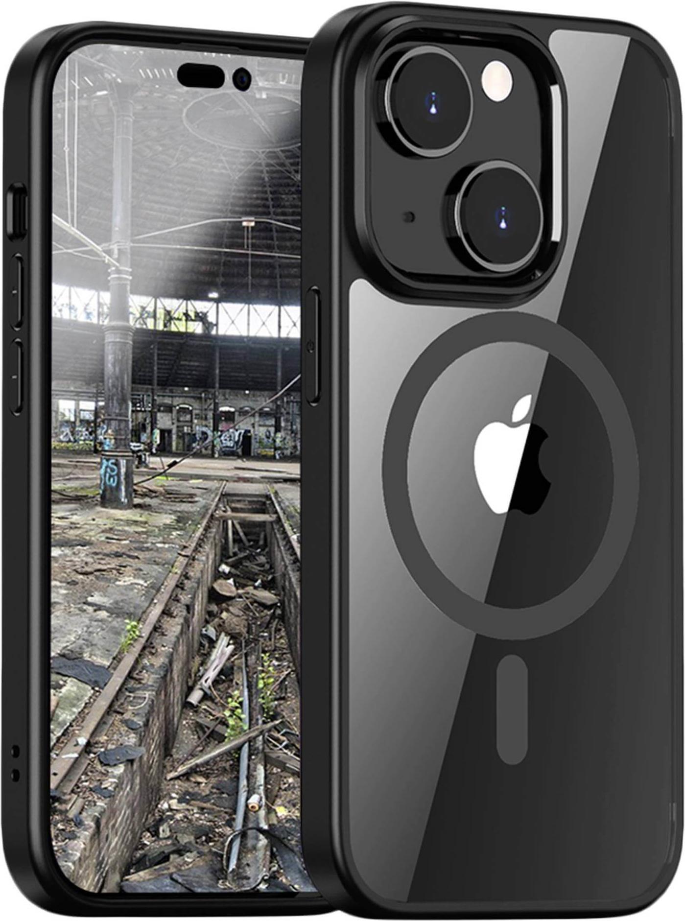 JT Berlin BackCase Pankow Hybrid MagSafe - Apple iPhone 13 - schwarz/transparent - 10923 (10923) von JT Berlin