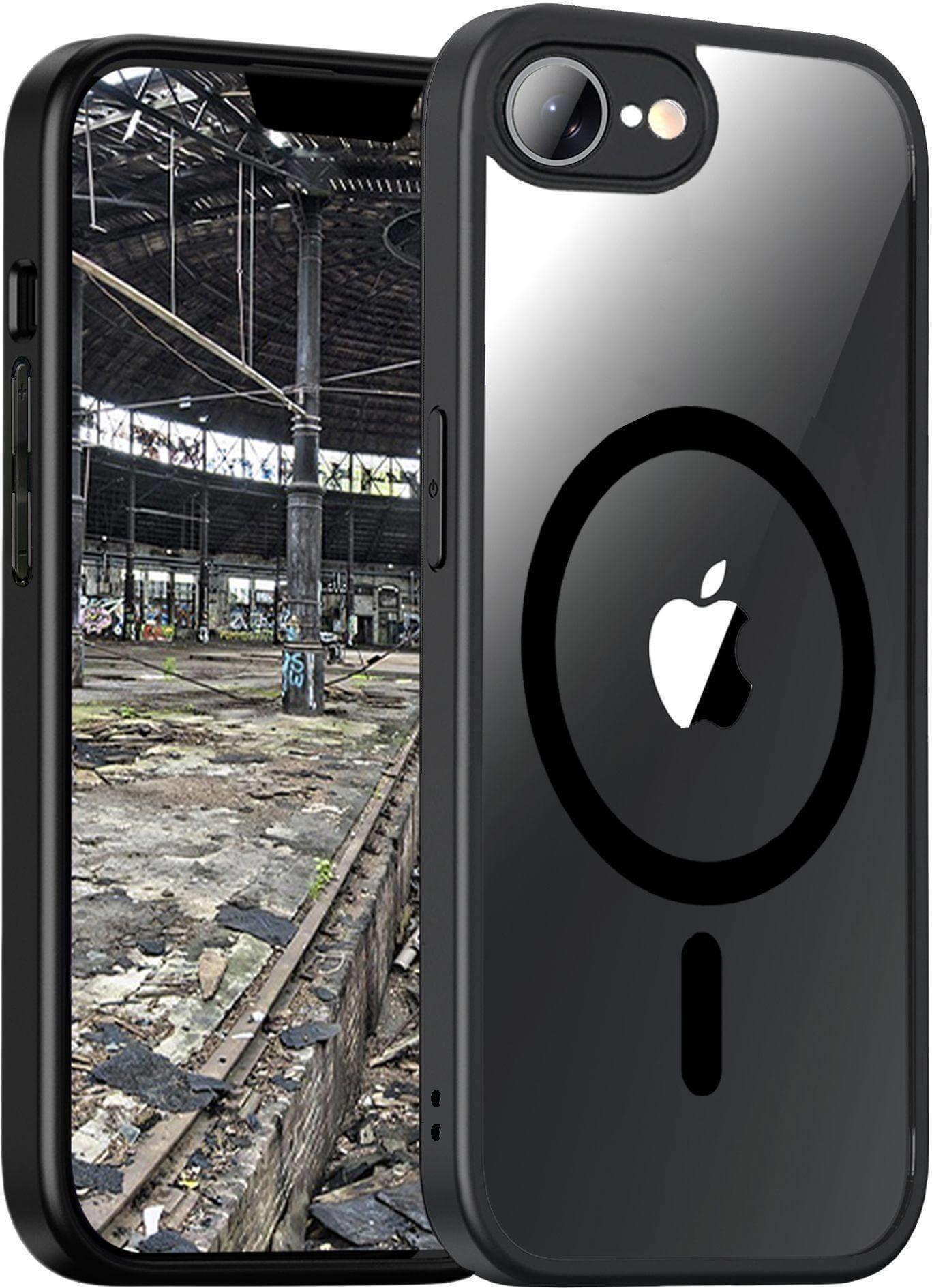 JT Berlin BackCase Pankow Hybrid MagSafe- Apple iPhone 16e- schwarz/transparent- (11114) von JT Berlin
