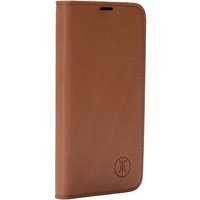 JT Berlin Echtleder BookCase Tegel Apple iPhone 16 Pro Max cognac von JT Berlin