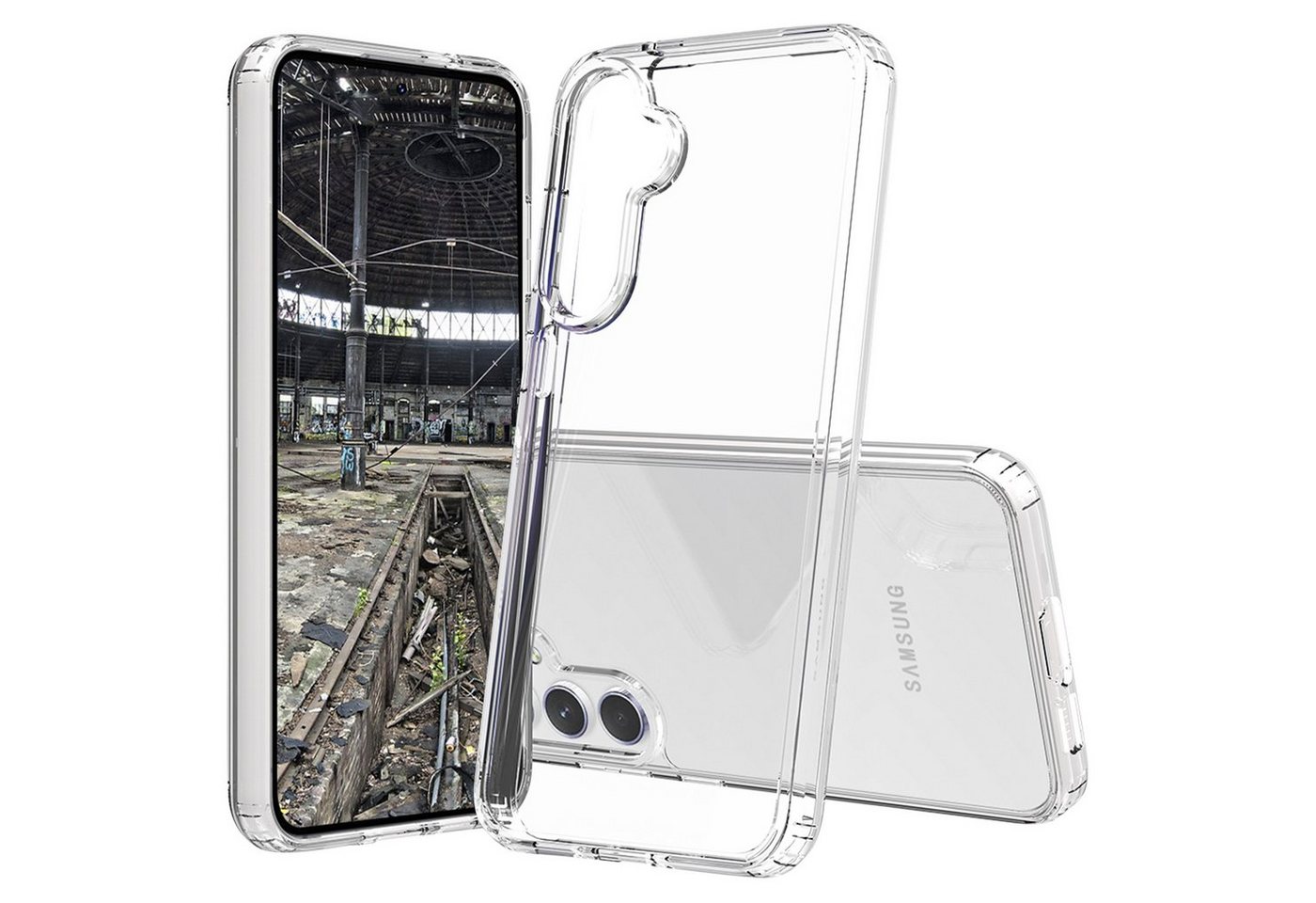 JT Berlin Handyhülle Pankow Clear, [Wireless-Charging kompatibel] von JT Berlin