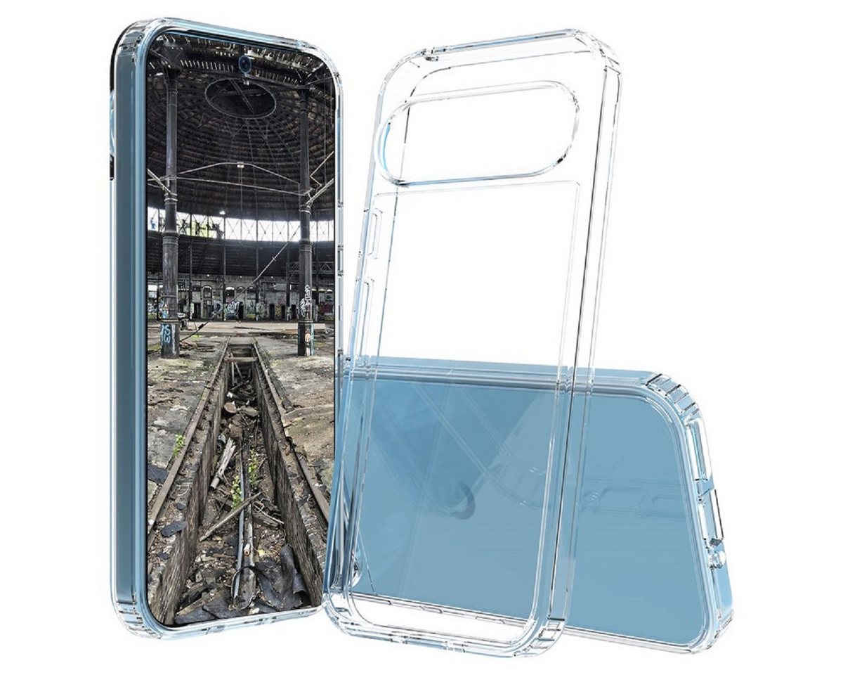 JT Berlin Handyhülle Pankow-Clear für Google Pixel 9 Serie, Wireless-Charging kompatibel, kratzfest JT Berlin Handyhülle Pankow-Clear für Google Pixel 9 Serie, Wireless-Charging kompatibel, kratzfest von JT Berlin