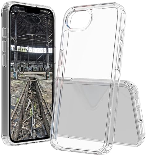 JT Berlin Pankow Clear Case kompatibel mit Apple iPhone 16e Hülle transparent (Stoßabsorbierend, Wireless Charging Qi kompatibel, Kratzfest, Anti-Fingerabdruck) von JT Berlin