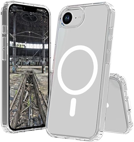 JT Berlin Pankow Clear MS Case kompatibel mit Apple iPhone 16e Hülle transparent (Stoßabsorbierend, Wireless Charging Qi / magnetisches Aufladen kompatibel, Kratzfest, Anti-Fingerabdruck) von JT Berlin
