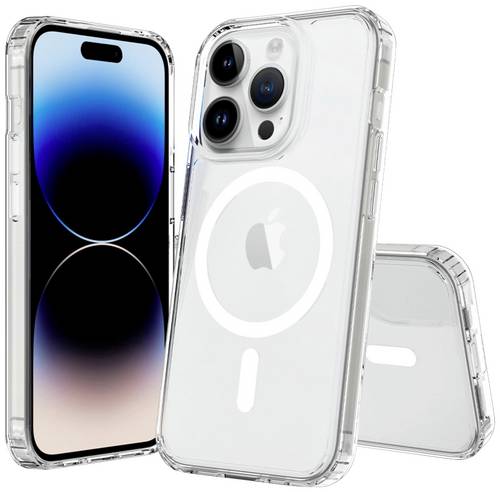 JT Berlin Pankow Clear MagSafe Backcover Apple iPhone 15 Pro Max Transparent MagSafe kompatibel JT Berlin Pankow Clear MagSafe Backcover Apple iPhone 15 Pro Max Transparent MagSafe kompatibel von JT Berlin