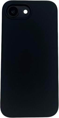 JT Berlin Steglitz Silikon-Case kompatibel mit Apple iPhone 16e Hülle (Wireless Charging / magnetisches Aufladen kompatibel, Weiches Microfaser Innenfutter) schwarz von JT Berlin