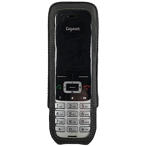 JT Berlin Turnline Schutzhülle für das Gigaset S650H Pro / S850 / S850A / S850H / S850HX / Premium 100HX (Echtleder, 8-Stufen Gürtel-Drehclip, Handmade in Europe, Smarte Folie) Schwarz JT Berlin Turnline Schutzhülle für das Gigaset S650H Pro / S850 / S850A / S850H / S850HX / Premium 100HX (Echtleder, 8-Stufen Gürtel-Drehclip, Handmade in Europe, Smarte Folie) Schwarz von JT Berlin