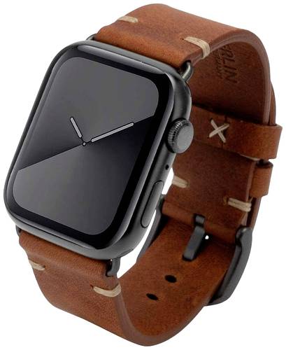 JT Berlin Watchband Alex II Vintage Armband 42 mm, 44 mm, 45mm M Braun, Space Grau Watch Series 1, W JT Berlin Watchband Alex II Vintage Armband 42 mm, 44 mm, 45mm M Braun, Space Grau Watch Series 1, W von JT Berlin