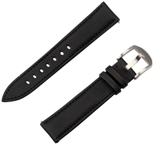 JT Berlin Watchband Wannsee Armband 44 mm, 40 mm, 47 mm, 43 mm, 45 mm, 46 mm, 42 mm, 41mm M Schwarz, von JT Berlin