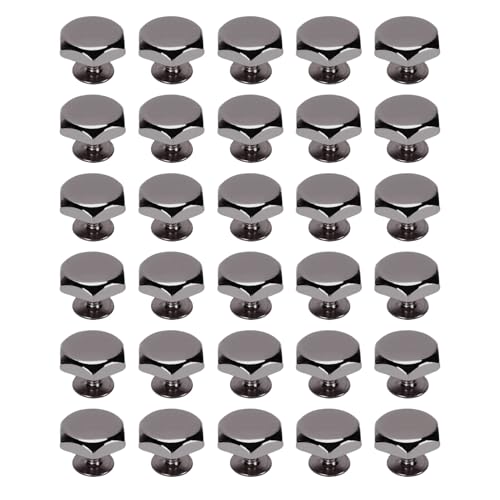 30 Sets Bag Bottom Schraube Zinklegungs -Eisenhandtasche Füße Nieten, Schraubennieten für Kleidungsschuhe Accessoires, Geeignet für Gürtel, mit Schneller Produktion, Persönliche 30 Sets Bag Bottom Schraube Zinklegungs -Eisenhandtasche Füße Nieten, Schraubennieten für Kleidungsschuhe Accessoires, Geeignet für Gürtel, mit Schneller Produktion, Persönliche von JTLB
