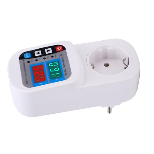 Einstellbare Digitale Anzeige Automatische Spannungsstromschutzbuchse mit Spannungsregler für Zuhause, Protector Outlet 16A von JTLB