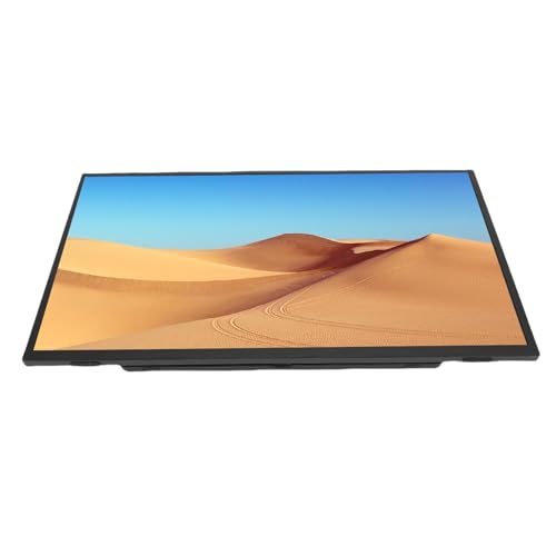 JTLB 18,5 Zoll Externes Display, Slim Leichtes 120 Hz 1920x1080p FHD HDR-Typ-C-tragbares Reise-Display für Laptop-Computer-Mobiltelefon mit Doppelten Funktionalen Typ-C-Anschlüssen JTLB 18,5 Zoll Externes Display, Slim Leichtes 120 Hz 1920x1080p FHD HDR-Typ-C-tragbares Reise-Display für Laptop-Computer-Mobiltelefon mit Doppelten Funktionalen Typ-C-Anschlüssen von JTLB