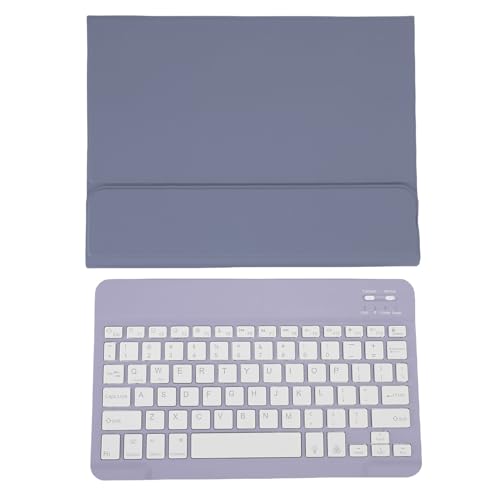 JTLB A16 11. Generation 11 Zoll, Tablet -Hülle mit Tastatur, 7 Hinterleuchtete Farben, Einstellbare Betrachtungswinkel für A2757 A3162 (Blau) von JTLB