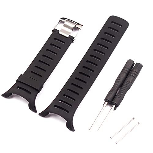 JTMM Ersatz-Armband aus Silikon für Suunto T Series T1 T1C T3 T3C T3D T4C T4D Uhrenarmband für Herren von JTMM