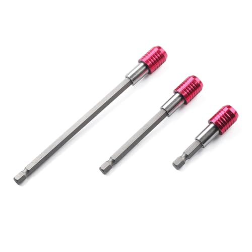3PCS Bit Selbstverriegelung 1/4 Zoll Bohrer Bithalter Verlängerungsstangen Bohrer Adapter 60/100/150 Mm 3PCS Bit Selbstverriegelung 1/4 Zoll Bohrer Bithalter Verlängerungsstangen Bohrer Adapter 60/100/150 Mm von JTQYFI