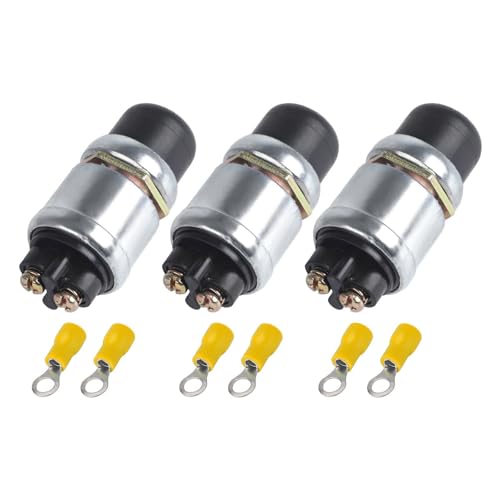 50A Heavy Duty Starter Schalt Wasserdichtes Bau Metallgehäuse Motorstarter Druckknopf Für 12 V/24 V Fahrzeuge 50A Heavy Duty Starter Schalt Wasserdichtes Bau Metallgehäuse Motorstarter Druckknopf Für 12 V/24 V Fahrzeuge von JTQYFI