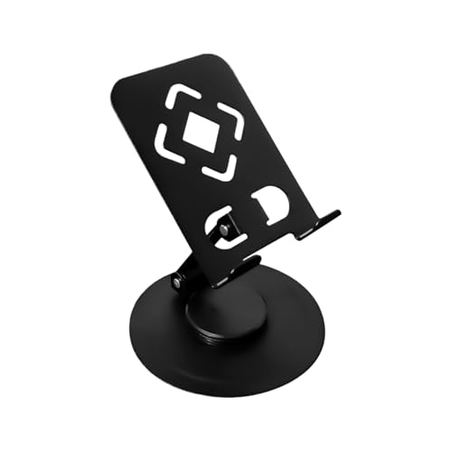 JTQYFI Aluminium Metall Tablet Ständer Rack Mit 360 Grad Rotierender Basis Einstellbar Für Videokonferenzen Ansehen Film von JTQYFI