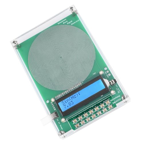 JTQYFI Clear Sinusgenerator 7.83Hz Mit Programmierbarer Frequenzanpassung Und Typ C Port DC5V (DC4-15V) von JTQYFI
