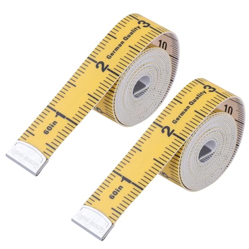 Maßband Maßnahme 60 Zoll Nähen Schneiderband Körper Sie Lineal Dressmaking Tuch Messes Weiche Flachband Maßnahme Maßband Maßnahme 60 Zoll Nähen Schneiderband Körper Sie Lineal Dressmaking Tuch Messes Weiche Flachband Maßnahme von JTQYFI