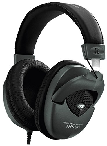 JTS HP-535 professioneller Studio-Monitor-Kopfhörer mit gepolstertem Ohr-Kissen und Kopfauflage, Over-Ear Headphone mit hervorragender Klang-Qualität in Schwarz JTS HP-535 professioneller Studio-Monitor-Kopfhörer mit gepolstertem Ohr-Kissen und Kopfauflage, Over-Ear Headphone mit hervorragender Klang-Qualität in Schwarz von JTS