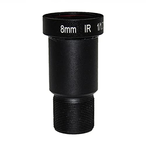 4k Linse 12.0megapixel. CCTV IP. Kameraobjektiv 8mm. M12 S. Mount 1/2,5 "Nichtverzerrungsüberwachungs-Kameraobjektiv von JTSF