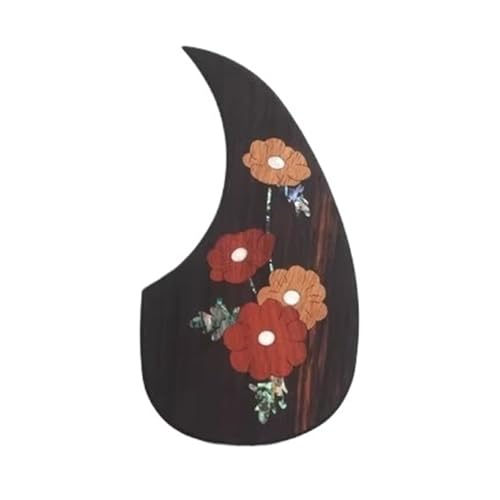 Akustikgitarre Schlagbrett 40/41 Zoll Schlagbrett Folk Gitarre Ebenholz Musical Instrument Zubehör Wartung(2) von JTYUERWQ
