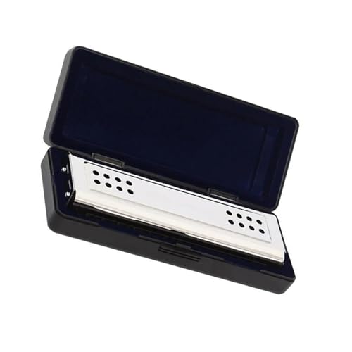 mundharmonika anfänger 24 Loch 2 In 1 Mundharmonika Tremolo Blues Mundharmonika Double Side Master Key Set C&G Tuning Harfe Blasmusikinstrument von JTYUERWQ